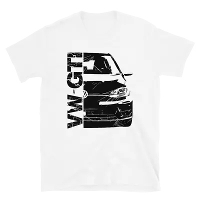 Golf VW GTI MK  Hatch Short-Sleeve Unisex T-Shirt • $17.25