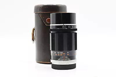 Canon 135mm F3.5 LTM M39 Rangefinder Lens Black #217 • $119.30