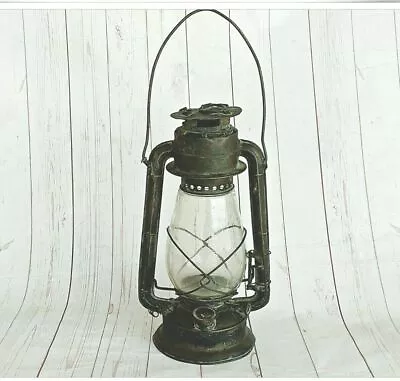 Old Vintage Original Dietz Junior Brass Kerosene Lamp / Lantern USA Collectible • $200.82