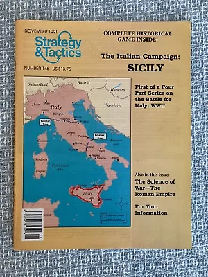 $9.99 • Buy The Italian Campaign: Sicily  Unpunched With S&T #146