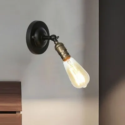 Decorative Pull Chain Switch Wall Lights Wall Lamp Sconces Bedside Lampen • £8.47