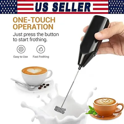 Frother Electric Milk Mixer Drink Foamer Coffee Egg Beater Whisk Latte Stirrer • $4.78