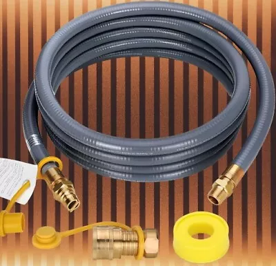 15FT 24FT 30FT 50FT 3/4  ID Natural Gas Hose With Quick Connect 3/4  ID Gas Hose • $106.03