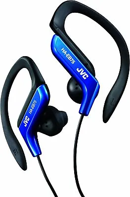 JVC HAEB75SN Earphones With Adjustable Clip For Sports│Splash-proof│3.5 Mm Jack • $14.30