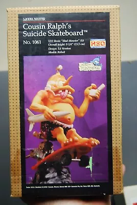 1998 Testors No.1061 Model Master Cousin Ralph's Suicide Skateboard Model Kit! • $50