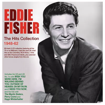 Eddie Fisher : The Hits Collection 1948-62 CD 3 Discs (2023) ***NEW*** • £15.71