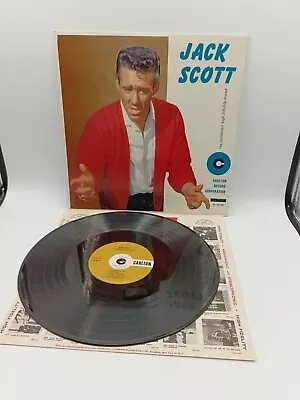 Stereo 1958 Rock & Roll Lp - Jack Scott - Carlton Stlp 12/107 -  Jack Scott   • $40