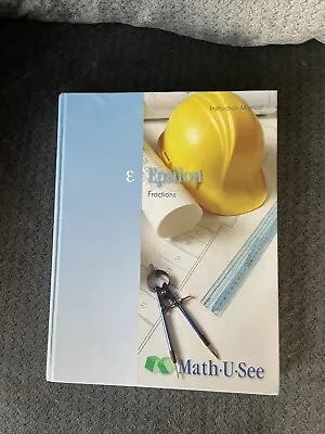 Math U See Epsilon Instruction Manual • $16.42