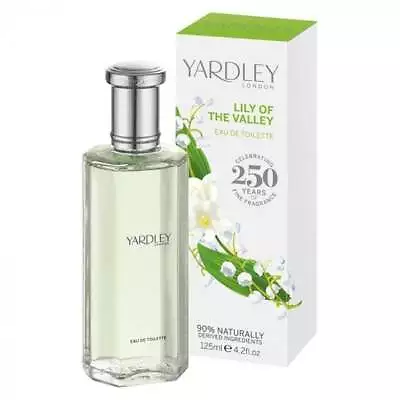 Yardley Lily Of The Valley 125ml Edt Spray - New Boxed & Sealed - Free P&p - Uk • £13.72