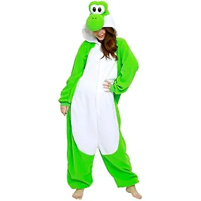 SAZAC Super Mario Yoshi Fleece Mascot Costume M Size Unisex F/S DHL JAPAN • $102.10