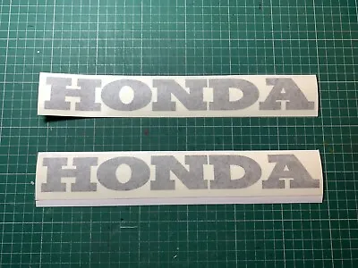 2 X Honda Belly Pan Stickers Black  White Motorbike  CBR FireBlade VFR • £5.99