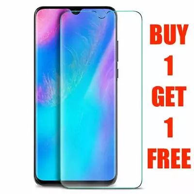 Tempered Glass Screen Protector For Huawei PSmart 2019 P20 P30 P40 Lite Pro • £3.49