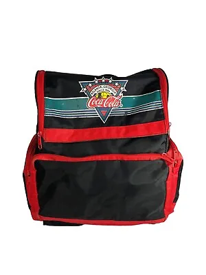 £39.91 • Buy Vintage 90s Michel Oks Coca Cola Atlanta Georgia Backpack Cooler Bag RARE