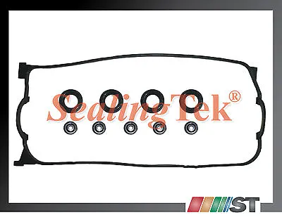 Fit Honda D15Z1 D16Z6 D16Y5 D16Y7 D16Y8 Valve Cover Gasket Seals Set SOHC Engine • $9.98