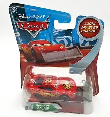 Disney Pixar Cars Lightning McQueen With Shovel! #123 Eyes Change! • $12