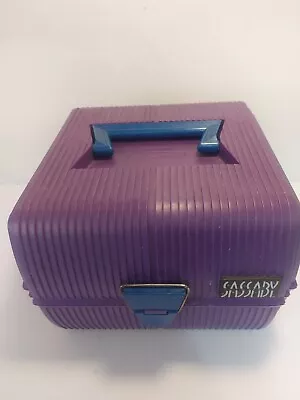 Sassaby VTG Purple Make Up/Nail Polish/Jewelry/Craft Storage Case  • $36