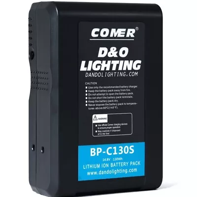 $55 • Buy Used 130 AB Mount D&O Lighting 15v Lithium Ion Broadcast Battery Sold For D-Tap
