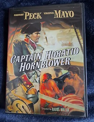 Captain Horatio Hornblower DVD 1951 Region 1 Gregory Peck Virginia Mayo • £4.99