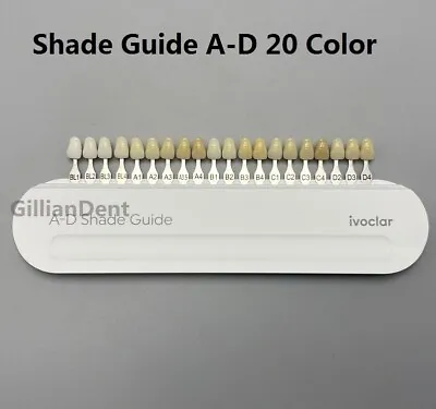 Dental Teeth Shade Guide A-D 20 Color Porcelain Tooth Lvoclar Vivadent Base VITA • $43.80