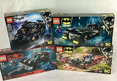 Lego Batman Mobile  Sets 4 In Lot  Retired Sets  76188 &76119 Both Hard To Find • $250