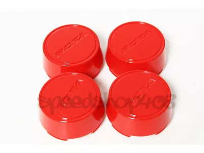 Rota Wheels Center Caps Red Moda Cap 4pcs Replacement Torque Grid G-force • $50