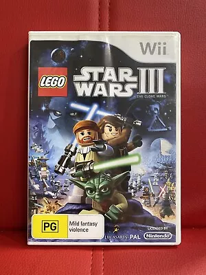 LEGO Star Wars III The Clone Wars Nintendo Wii • $39.55