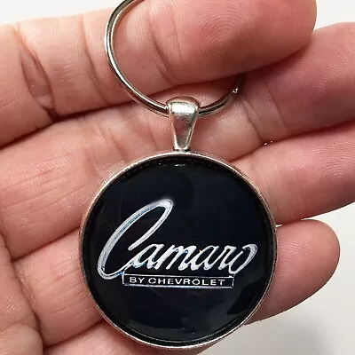 Vintage 68-69 Chevrolet Camaro Chevy Logo Emblem Badge Reproduction Keychain • $12.95