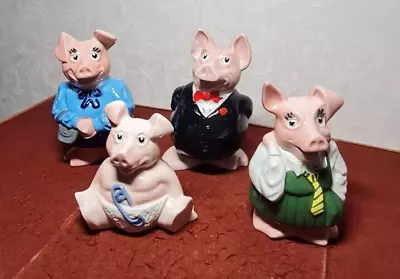 NatWest Pigs Piggy Bank Money Boxes X 4 • £50