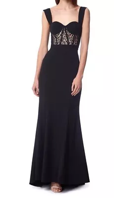 Jarlo Aviana Bustier Evening Dress Ladies Black Size 14 #REF107 • £59.99