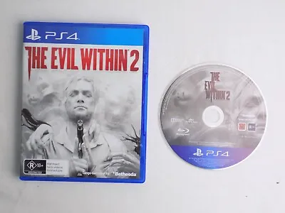 Mint Disc Playstation 4 Ps4 The Evil Within 2  Free Postage • $19.90