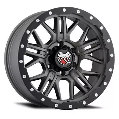 1 New 18X9 Mamba M25 Grey Matte Wheel/Rim 5x127 ET-12 M258973N12G • $247.13