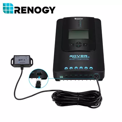 Renogy 40A 12V/24V Auto DC Input MPPT Solar Charge Controller W/ Bluetooth • $161.99