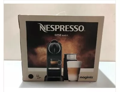 Magimix M196 Milk Nespresso Citiz Coffee Machine Black • £180