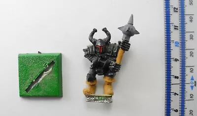 CHAOS WARRIOR Metal Realm Of Chaos Warriors Army Painted Warhammer 1980s PC1 • $13.68