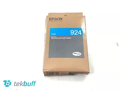 Epson T924220 Original DURABrite Ultra T924 Standard Cyan Ink Cartridge • $45