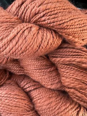 Mirasol Yarn - Hap'i #1109 Rust - 100% Tanguis Cotton 100g. 132 Yards. • $6.50