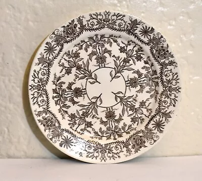 Vintage T & R Boote Plate Lahore Pattern England Brown Transferware • $8.99