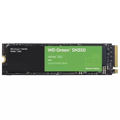 O-Western Digital WD Green SN350 1TB M.2 NVMe SSD 3200MB/s 2500MB/s R/W 340K/... • $165.42