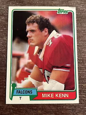 1981 Topps #215 Mike Kenn RC • $0.99