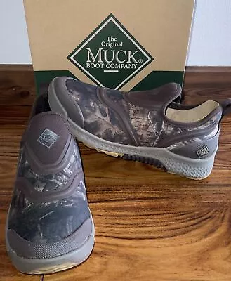 Muck Men's Outscape Low OST-MDNA Mossy Oak Shoe Boot 100% Waterproof 8.5M • $52