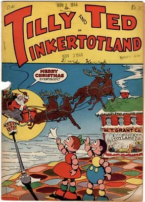 Tilly And Ted In Tinkertotland W. T. Grant Co. Comic Publ. Before Dec 10 1944 • $54.39