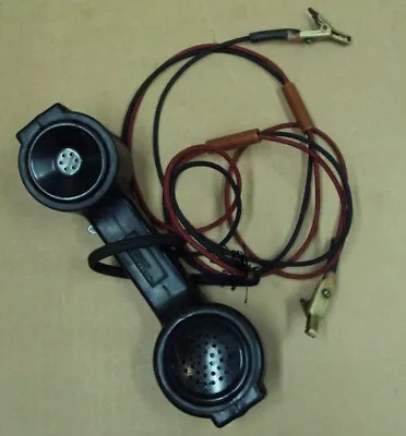 $19.99 • Buy Vtg WESTERN ELECTRIC Telephone Tester Testing Equipment Hand Set AS IS AS FOUND