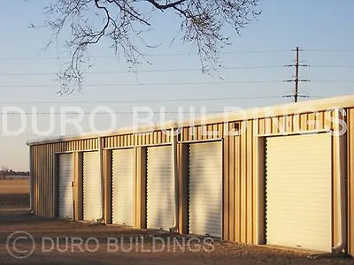 DURO Steel Mini Self Storage Building 20'x100'x8.5' & 20 Units & 20 Doors DiRECT • $38888