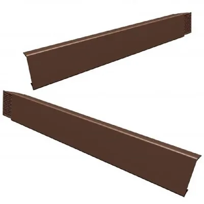 Manthorpe Linear Dry Verge - Left Hand - BROWN • £10.20