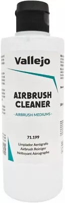 Vallejo Model Air Airbrush Cleaner 200 Ml - Waterbased Acrylic Paints Non-Toxic • £10.28