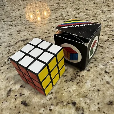 Vintage 1980s Wonderful Puzzler Cube Puzzle Game Rubix With Original Box - LN • $12