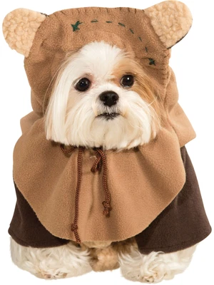 £19.99 • Buy Ewok Deluxe Pet Costume Star Wars Dog Cat Fancy Dress Outfit Licensed