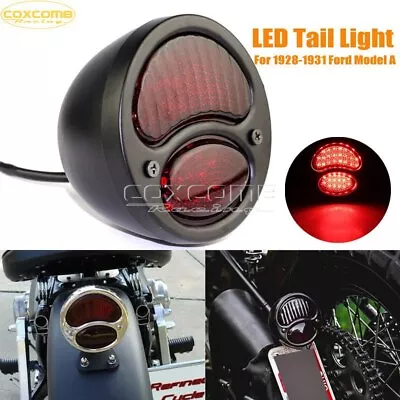 Retro Motorcycle LED Stop Brake Tail Light For 1928-1931 Ford Model A Taillight • $29.99