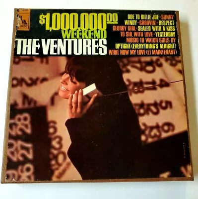 The Ventures $1000000 Weekend Reel To Reel 7 ½ IPS ¼  4-Track Stereo NEW  • $75