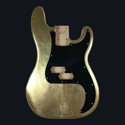 FRANCHISE Jupiter Bass Body Glossy METALLIC LEAF Alder P-Bass Type *MADE TO ORDER • £564.22
